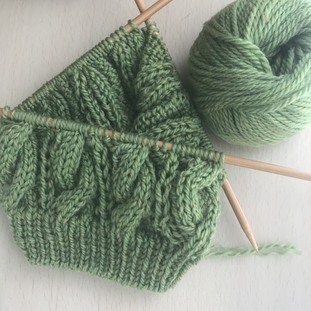 編みものの写真